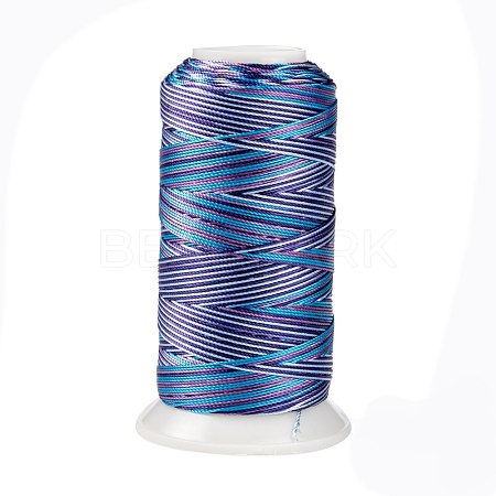 Segment Dyed Round Polyester Sewing Thread OCOR-Z001-A-05-1