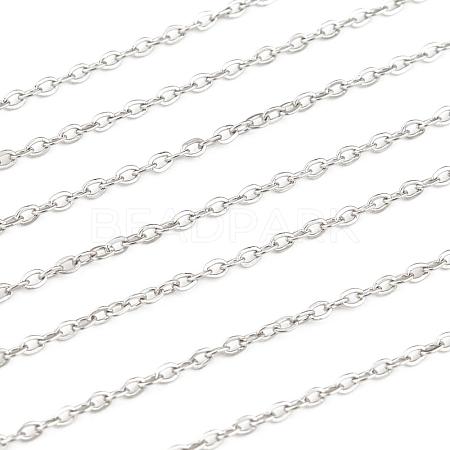 304 Stainless Steel Cable Chains CHS-S006-JA603-2-1