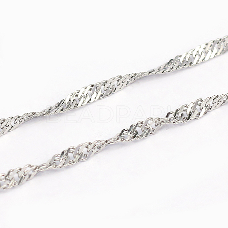 304 Stainless Steel Singapore Chains CHS-L001-155-1