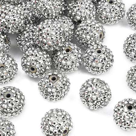 Resin Rhinestone Beads RESI-S315-18x20-15-1