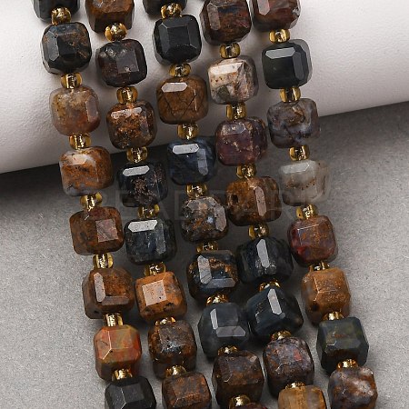 Natural Pietersite Beads Strands GG-CBAC972-A20-01-1