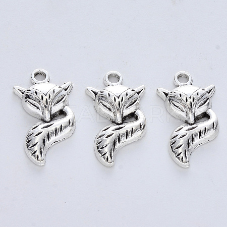 Tibetan Style Alloy Pendants X-TIBE-R316-043AS-RS-1