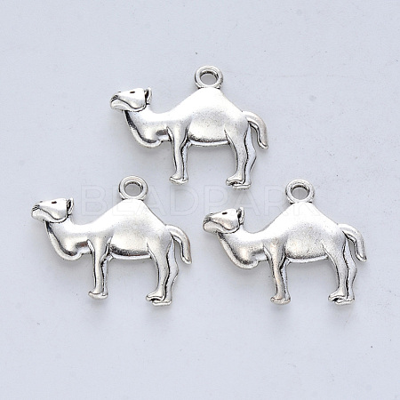 Tibetan Style Alloy Pendants X-TIBE-R316-112AS-RS-1