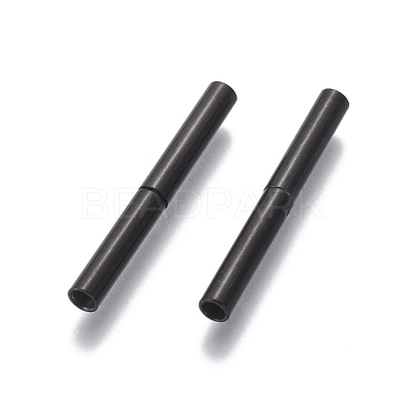 304 Stainless Steel Bayonet Clasps STAS-L134-01B-1