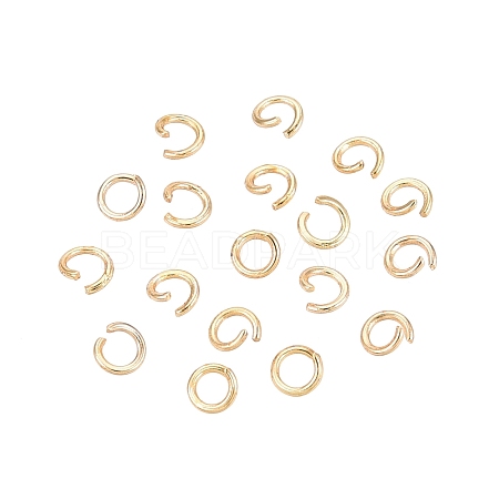 304 Stainless Steel Open Jump Rings STAS-Q113-3x0.5mm-G-01-1