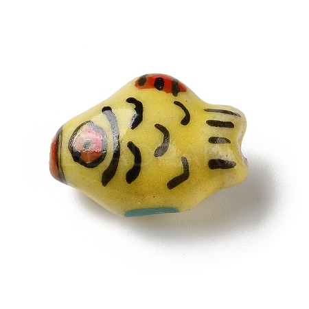 Handmade Porcelain Beads PORC-Z006-04F-03-1