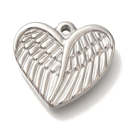 Anti-Tarnish 304 Stainless Steel Pendants STAS-P371-096F-P-1
