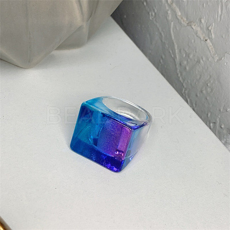 Imitation Candy Resin Finger Rings WGDDA86-03-1