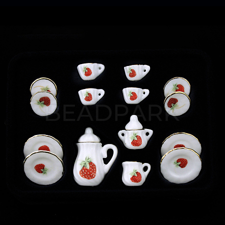 Mini Porcelain Tea Set BOTT-PW0001-213A-28-1