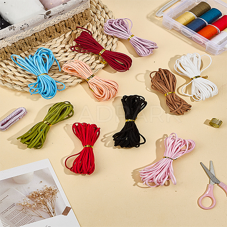 45M 10 Colors Faux Suede Cord LW-LP0001-07-1