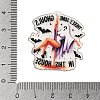 Halloween Theme Opaque Printed Acrylic Pendants SACR-S034-05D-3