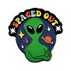 Spaced Out Alien Enamel Pins JEWB-D310-01EB-02-1