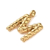 316 Surgical Stainless Steel Pendants & Charms STAS-D031-01M-2