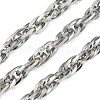 304 Stainless Steel Rope Chains CHS-H025-16P-01-1