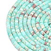 Dyed Synthetic Imperial Jasper Beads Strands G-P575-B09-4x2mm-01-3