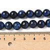Grade B Natural Tiger Eye Beads Strands X-G-F591-18-8mm-01-5