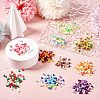 1000Pcs 10 Colors Handmade Lampwork Beads LAMP-TA0001-29-4