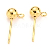 304 Stainless Steel Ball Post Stud Earring Findings LS-X-STAS-Z035-02G-E-1