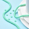 Handmade Polymer Clay Beads Strands X-CLAY-N008-008P-7