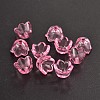 Dyed Transparent Acrylic Beads PL548-10-2