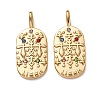 304 Stainless Steel Pendants STAS-C184-10G-02-1