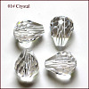 Imitation Austrian Crystal Beads SWAR-F062-8x6mm-01-1