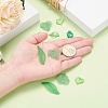 60Pcs 6 Style Transparent & Frosted & Opaque Acrylic Pendants FACR-YW0001-01-8