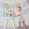 PET Hollow out Drawing Painting Stencils Sets for Kids Teen Boys Girls DIY-WH0172-443-5
