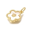 Brass Shell Pendants X-KK-R002-12G-2