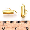 Iron Slide On End Clasp Tubes IFIN-R212-1.0cm-G-3