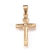 201 Stainless Steel Pendants STAS-N096-10G-2