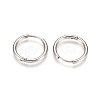 Tarnish Resistant 304 Stainless Steel Huggie Hoop Earrings EJEW-G272-02-14mm-P-2