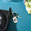 1Pc Stainless Steel Keychains KEYC-TADJ0001-08E-4
