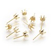 304 Stainless Steel Stud Earring Findings LS-STAS-P221-20G-G-1