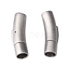Tarnish Resistant Column 304 Stainless Steel Bayonet Necklace Clasps STAS-I013-6mm-B-2