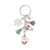 Alloy Enamel Brass Bell Keychains X1-KEYC-TA00039-2