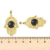 Natural Obsidian Pendants G-F786-07G-31-3