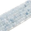 Natural Aquamarine Beads Strands G-B074-A01-02-1