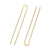 Brass Hair Fork Findings KK-F830-01G-2