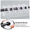  61Pcs 3 Style Rectangle & Flat Round Blank Clothing Rack Size Divider and Dry Erase Markers with Magnetic Cap AJEW-NB0002-70-3