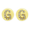 Brass Micro Pave Clear Cubic Zirconia Beads KK-T030-LA843-GX3-1