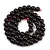 Mozambique Import Natural Grade AAAA Garnet Round Beads Strands G-E300-AAAA-8mm-2