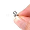 Tarnish Resistant 304 Stainless Steel Lobster Claw Clasps X-STAS-M262-01-9mm-3
