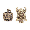 HOBBIESAY 2Pcs 2 Style Brass Beads FIND-HY0003-58-1