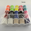 Korean Waxed Polyester Cords YC-R004-1.0mm-10-3