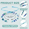Handmade Polymer Clay Heishi Bead Bracelet Making AJEW-TAC00080-3