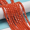 Opaque Glass Beads Stands EGLA-A035-P4mm-D03-3