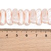 Electroplated Glass Pearl Beads Strands GL-CBA64F3-01D-4