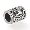 304 Stainless Steel Beads STAS-H460-02AS-3