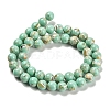 Assembled Synthetic Stone and Trochus Shell Beads Strands G-B128-08C-02-2